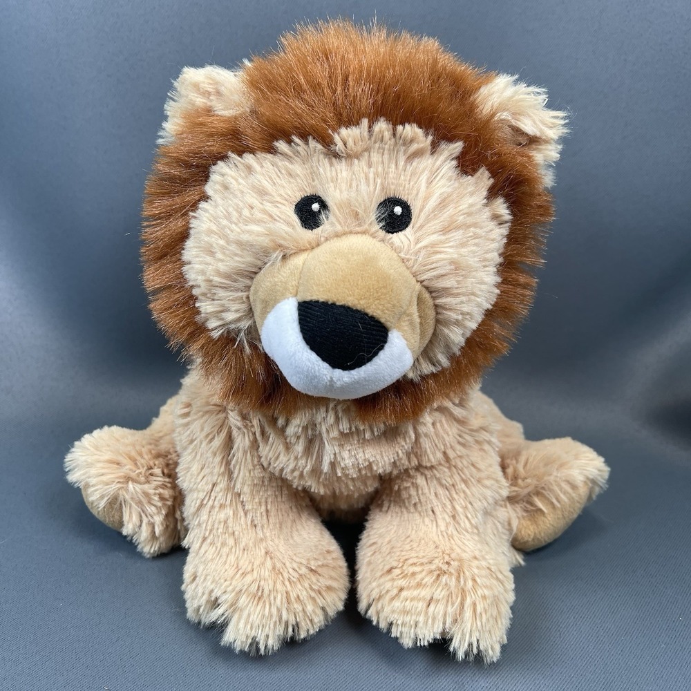 Warmies Cozy Plush -‎ Lion Large Therapy Microwavable Heatable Toy 10"
